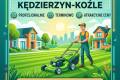 Koszenie trawy przy domu K�dzierzyn-Ko�le